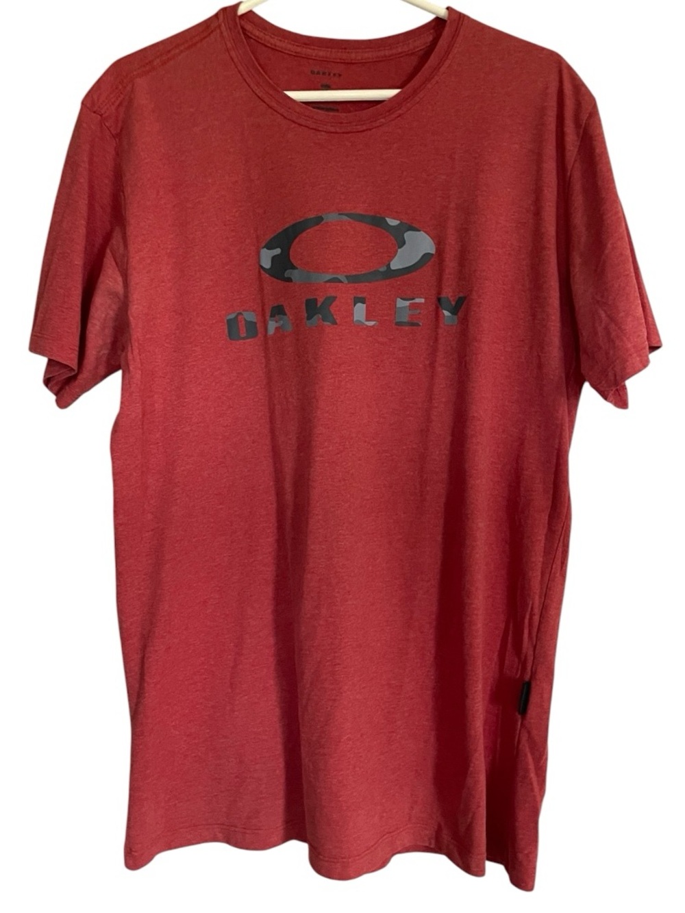 Oakley Men's Red Logo Short Sleeve T-Shirt